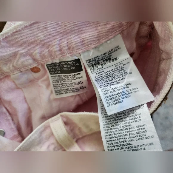 Vintage Levi 501 Denim Shorts - Picture 3 of 11